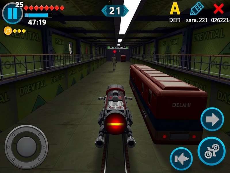 Delhi Underground Rush Game Screenshot